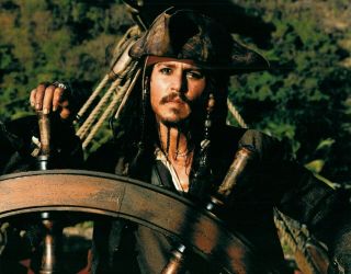 Johnny Depp Pirates Of The Caribbean 8x10 Photo Not Signed