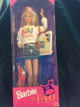 Barbie Loves To Shop At Fao 1996 Doll
