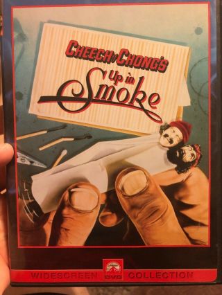 Cheech Marin Signed Autographed Joint Cheech And Chong Up In Smoke Dvd Cover
