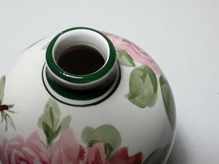 Antique Hand Painted,  Numbered ROYAL BONN Germany Floral Vase 6 1/2 