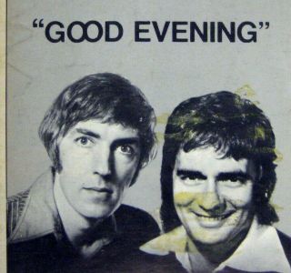 Good Evening Playbill July 1974 Autograph By Peter Cook And Dudley Moore