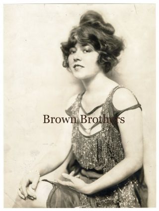 Vintage 1920s Ann Pennington Ziegfeld Follies Oversized Photo - Brown Bros
