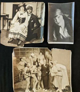 1920s Fred & Adele Astaire Broadway Oversized Photos By White Studio (3 Photos)