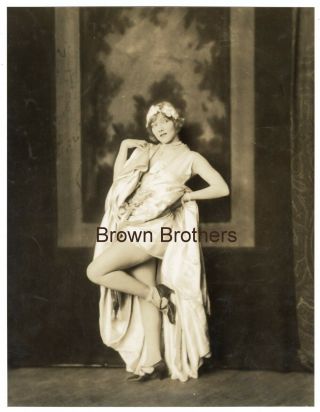 1920s Gilda Gray Dancing Ziegfeld Follies 6 Dbw Photo By Alfred Cheney Johnston