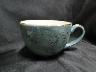 Steelite Craft,  England: Blue 16 Oz Breakfast Cup (s),  3 1/4 ",  No Saucer