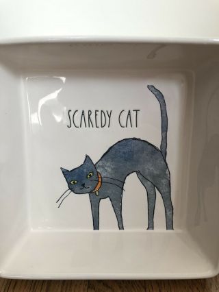 Rae Dunn Halloween 2019 Scaredy Cat Baking Dish Pan