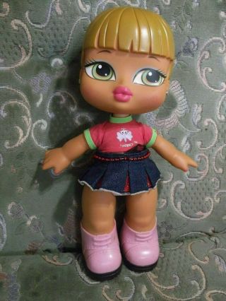 Mga Big Baby Bratz Large Blonde Cloe Doll 12” Tall With Clothes & Jewelry