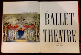 The Ballet Theatre Ninth Season 1947 - 1948 Souvenir Book (second Edition)