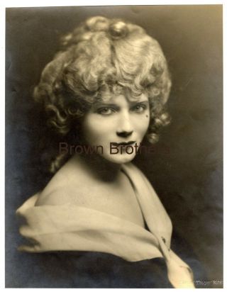 1924 Gilda Gray Ziegfeld Follies Dbw Photo Edward Thayer Monroe 2 - Blind Stamp