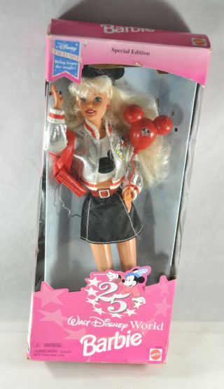 Barbie Doll Walt Disney World 25th Anniversary Special Edition 1996