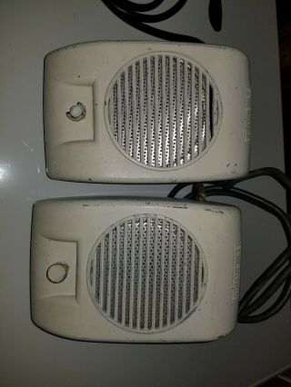 Vintage Set Of Rca Drive - Ins Drive In Movie Theater Speakers