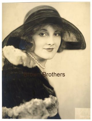 1924 Broadway Drug Addict Jeanne Eagels Oversized Dbw Photo 4 By Strauss Peyton