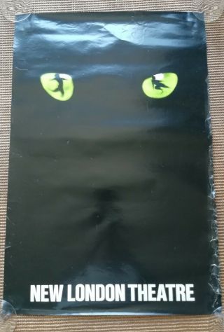 Vintage Poster - Cats The Musical - London Theatre