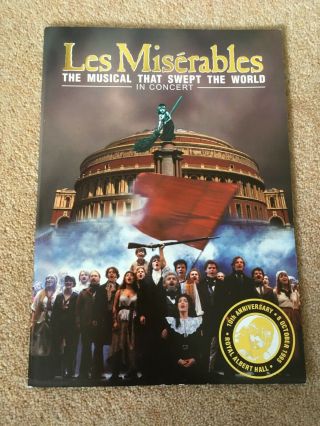 Les Miserables 10th Anniversary Souvenier Brochure Michael Ball Lea Salonga Rah