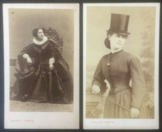 Adelaide Ristori - Italian Actress,  Unknown Actress - 1860 