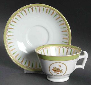 Mottahedeh Ching Dynasty Roses Cup & Saucer 891334