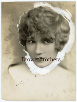 1920s Gilda Gray Ziegfeld Follies Dbw Photo - Hand Signed M.  I.  Majdrakoff