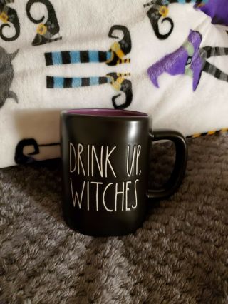 Rae Dunn Halloween Drink Up Witches.  3 Available.  Price Is For 1 Mug