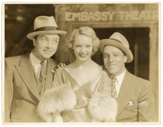 1933 Jack Haley & June Knight Broadway 11x14 Dbw Photo - Brown Bros