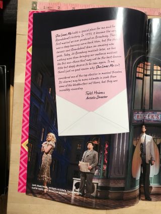 SHE LOVES ME Broadway 2016 Souvenir Program/ TONY VOTER GIFT Laura Benanti, 3