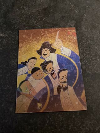 Hamilton Lenticular Rare Lights Of Broadway Card - 2019 Edition