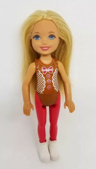 Barbie Little Sister Chelsea Kelly Doll Christmas Gingerbread Man Holiday