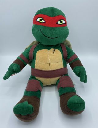 Build A Bear Teenage Mutant Ninja Turtle Raphael 18 " Plush Large Toy