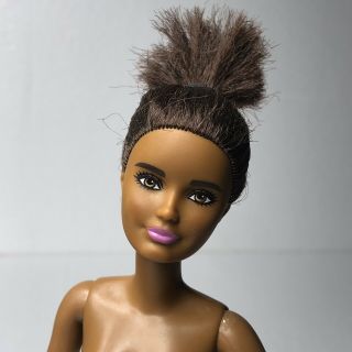 Barbie Mattel 2015 Barbie African American Brown Hair Eyes