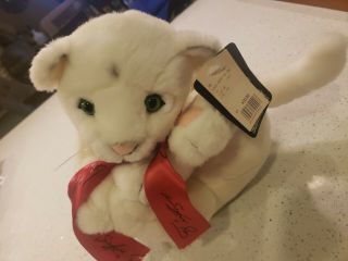 Plush Siegfried And Roy At The Mirage White Playing Tigers Nwt