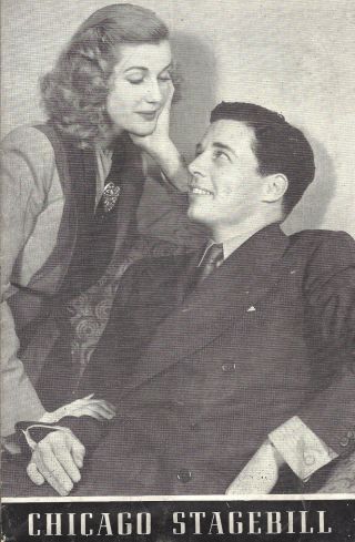 Anita Louise " Mr.  And Mrs.  North " Owen Davis Jr.  1941 Chicago Playbill