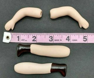 Porcelain Doll Parts Arms & Legs Right and Left Craft Replacement For 7 