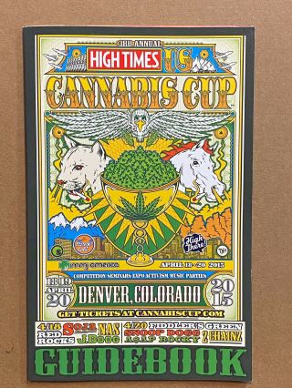 2015 Denver High Times Cannabis Cup 70 Page Guidebook Program
