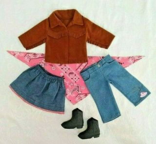Battat Our Generation American Girl 18 " Doll Clothes Western Outfit Nicki Saige