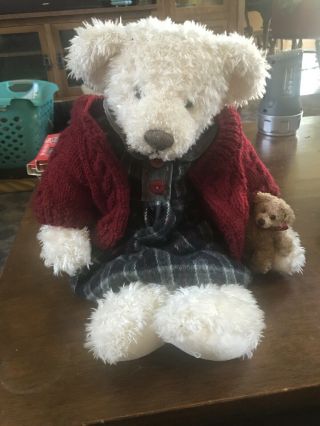 Russ " Ashlyn " 16 Inch Dressed Teddy Bear.  W282