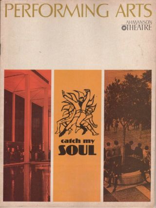 Jerry Lee Lewis " Catch My Soul " Program 1968 Los Angeles World Premiere