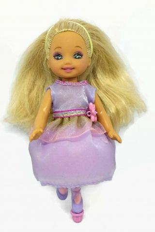Mattel Kelly Friend Barbie In The 12 Dancing Princesses Lacey Doll Ballerina Toy