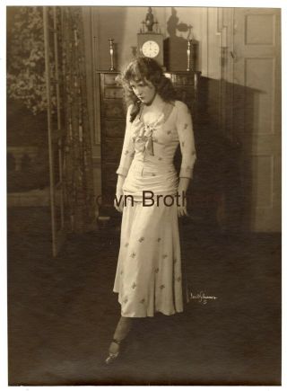 1920s Unknown Actress Broadway Oversized Dbw Photo 3 By Ira Schwarz