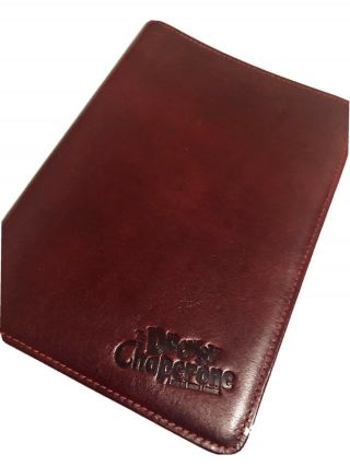The Drowsy Chaperone - Raika Leather Notebook – 2006 Broadway Opening Night Gift