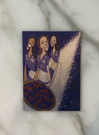 Waitress Lenticular Lights Of Broadway Card Rare 2019 Edition