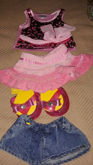 Build A Bear Clothes Girls Work Out Outfit Two - Piece