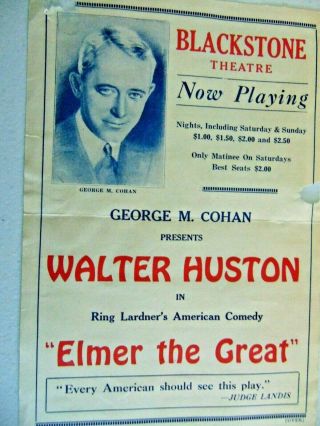 Blackstone Theatre,  George M.  Cohan 