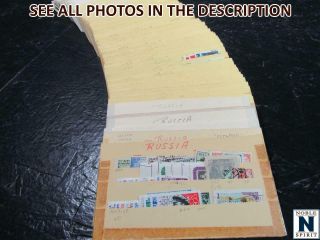 Noblespirit (kh) Valuable Russia Dealer Inventory Stock Card Coll.