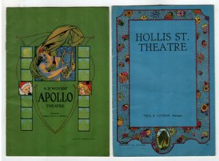 4 Theatre Programs,  1926 - 1929,  GREAT Art & Ads,  York,  Boston,  Chicago 3