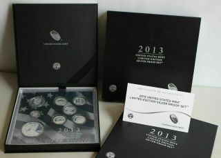 2014 United States Limited Edition Silver Proof 8 Coin Set,