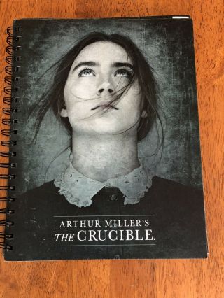 The Crucible Program 2016 Nyc Walter Kerr Theatre Arthur Miller Saoirse Ronan