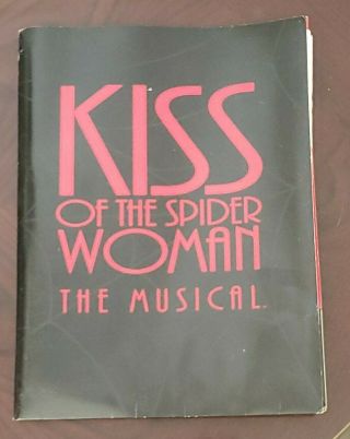 Kiss Of The Spider Woman Broadway Musical Promo Folder,  Brochures