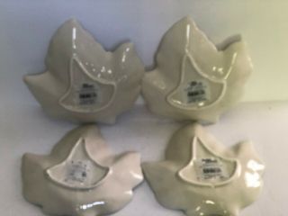 Better Homes and Gardens Maple Leaf Salad Plates Set of 4 3
