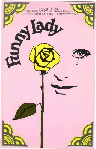 Funny Lady 1975 Screening Brochure • Barbra Streisand