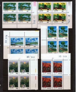 China,  Pr 1981 Plate Blks Of 4 - Og Mnh - Sc 1648 - 53 Cats $140.  00,