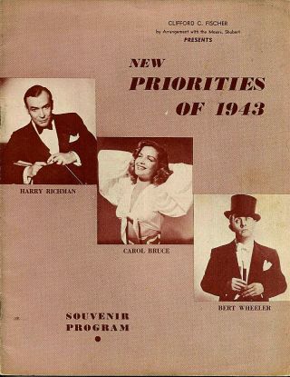" Priorities Of 1943 " 1942.  Cast